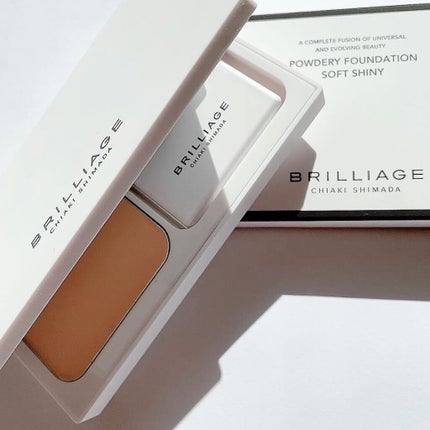 パウダリーファンデーション ソフトシャイニー/ブリリアージュ/パウダーファンデーションを使ったクチコミ(7枚目)