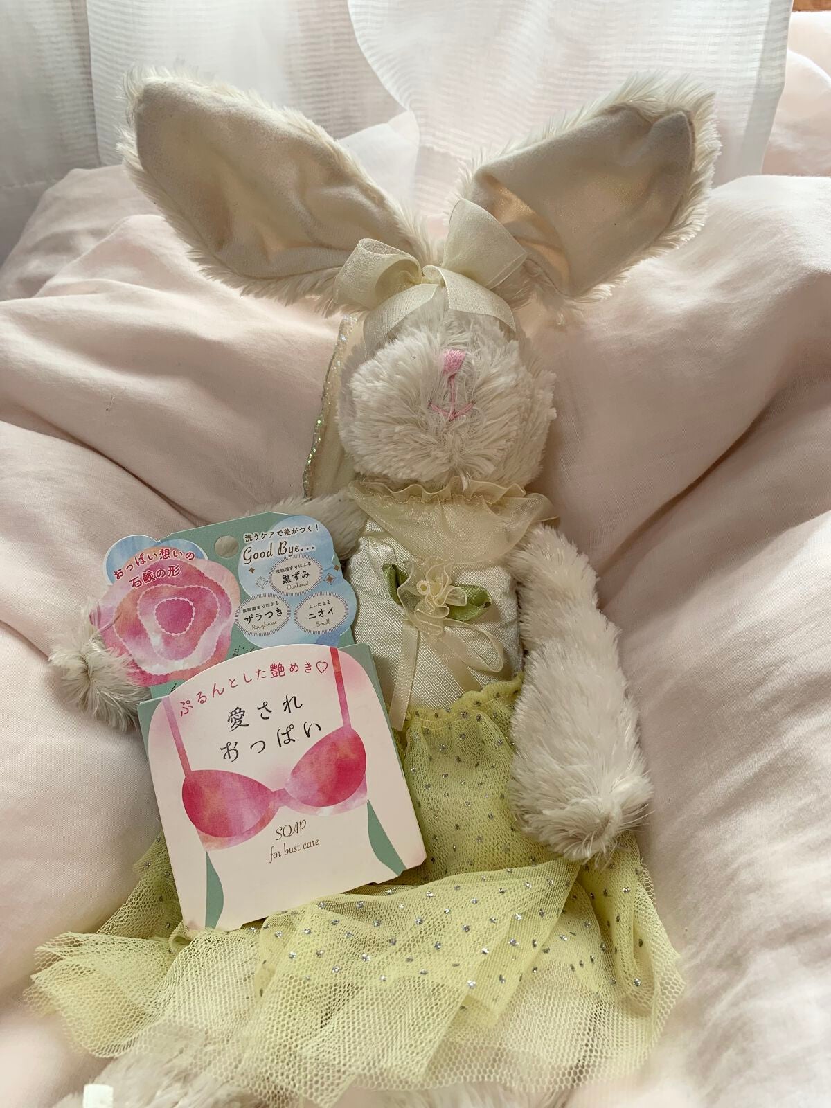 愛されおっぱい/ペリカン石鹸/ボディ石鹸を使ったクチコミ(1枚目)