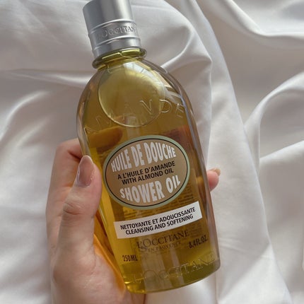 アーモンド モイスチャライジングシャワーオイル/L'OCCITANE/ボディソープを使ったクチコミ(1枚目)