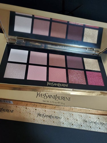 クチュール カラー クラッチ コレクター 2022/YVES SAINT LAURENT BEAUTE/アイシャドウパレットを使ったクチコミ（1枚目）