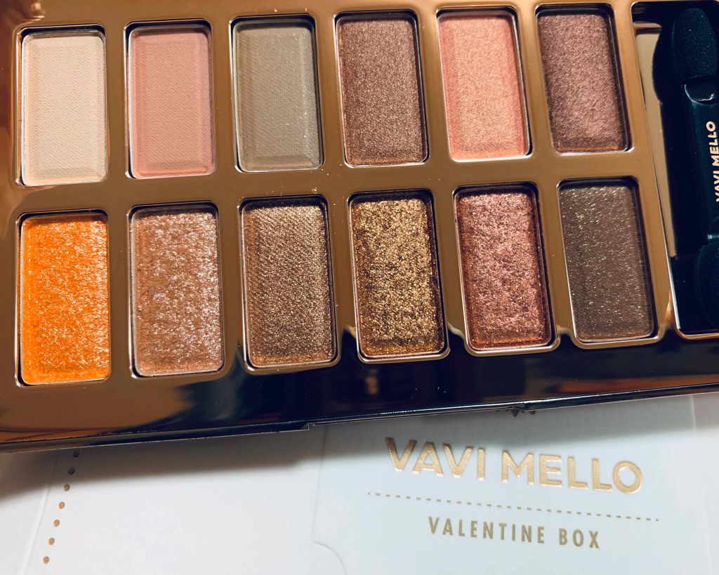 バレンタインボックス/VAVI MELLO/アイシャドウパレットを使ったクチコミ（1枚目）