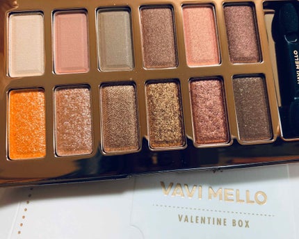 バレンタインボックス/VAVI MELLO/アイシャドウパレットを使ったクチコミ(1枚目)