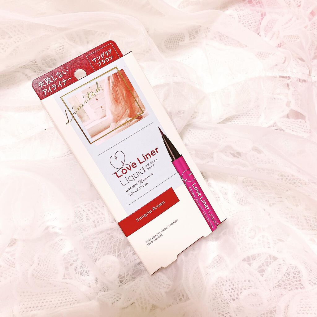 ラブ・ライナー リキッドアイライナー ブラウンニュアンスコレクション/ラブ・ライナー/リキッドアイライナーを使ったクチコミ(1枚目)