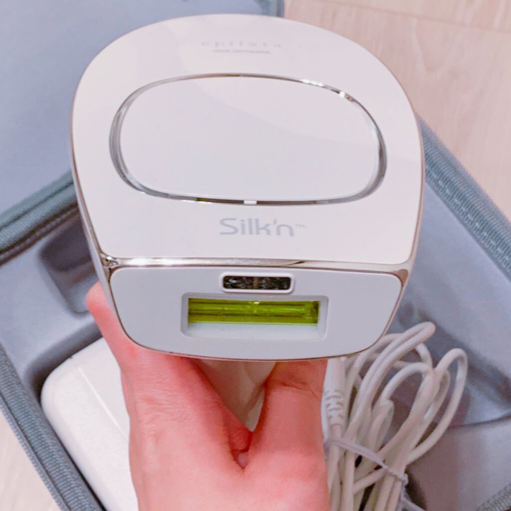 エピレタ モーション プロ EP-0440-W/アイリスオーヤマ/家庭用脱毛器を使ったクチコミ（3枚目）