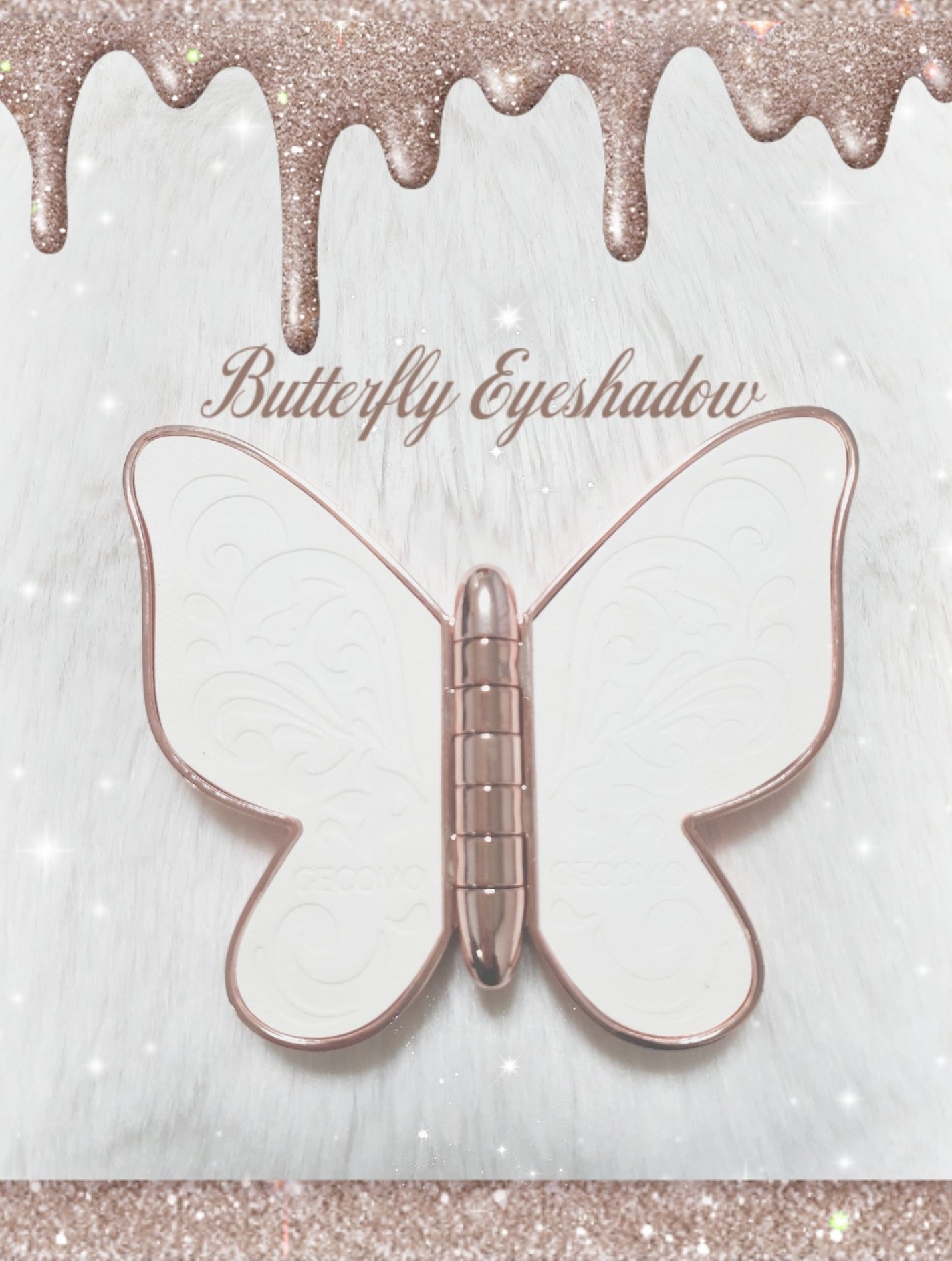 butterfly 6 colors Eye Shadow/gecomo/アイシャドウパレットを使ったクチコミ(1枚目)