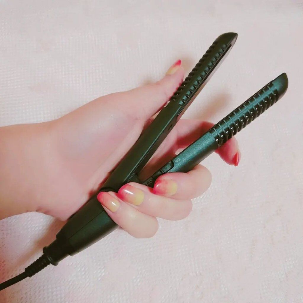 スタイリッシュ モバイルヘアアイロンプラス MHS-1240-K/mod's hair/ストレートアイロンを使ったクチコミ（2枚目）