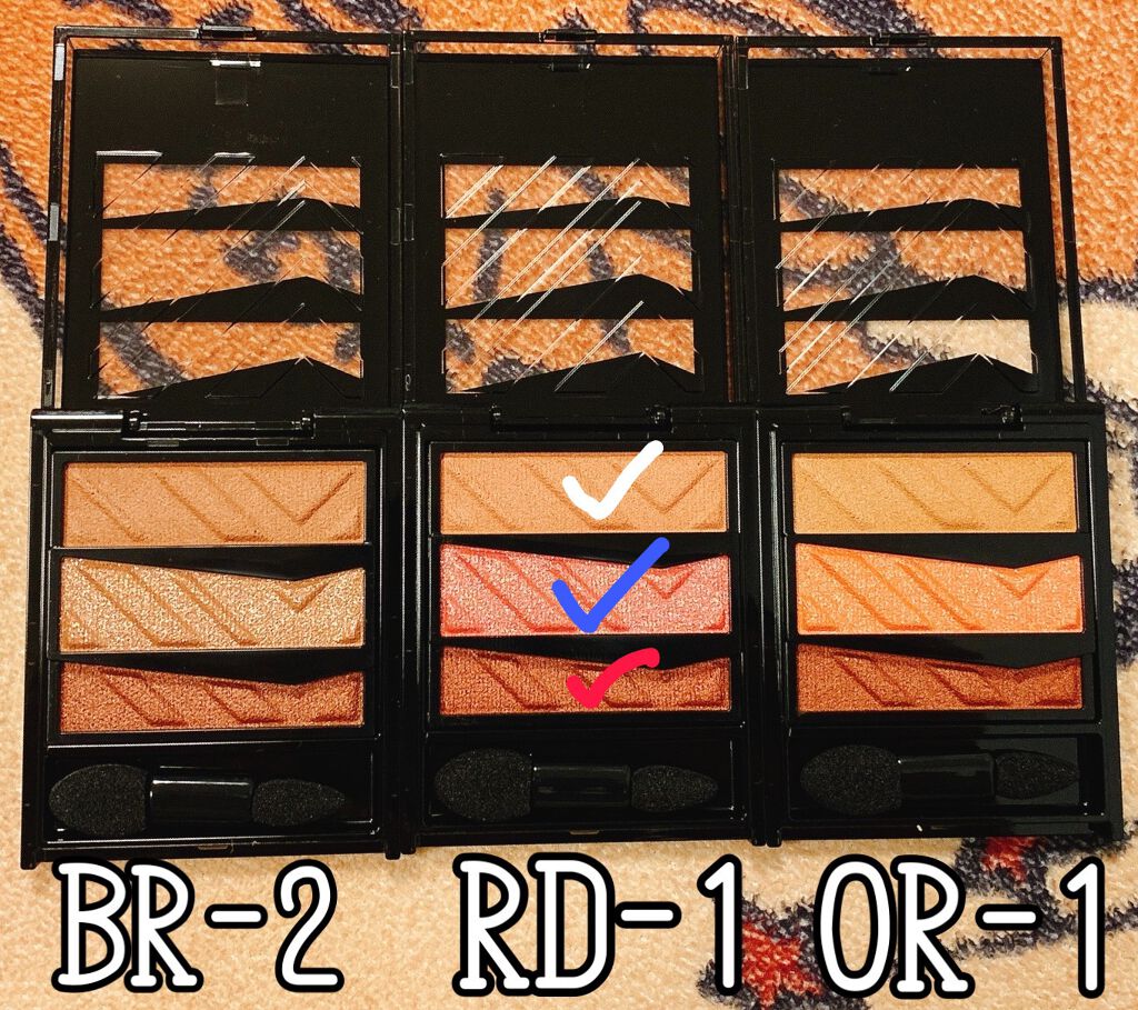 パーツリサイズシャドウ/KATE/アイシャドウパレットを使ったクチコミ(5枚目)