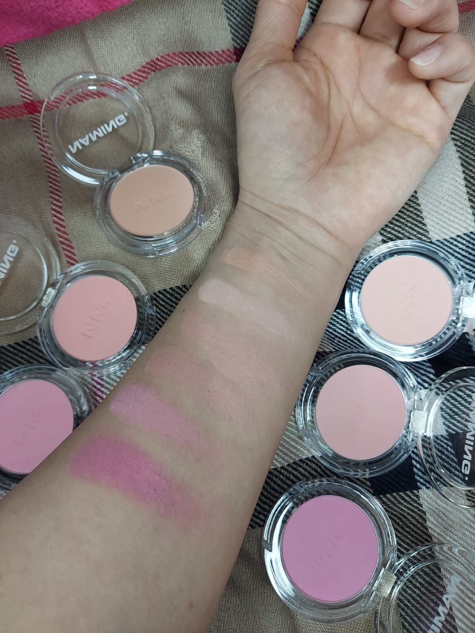 ネーミング フラッフィーパウダーブラッシュ/NAMING./パウダーチークを使ったクチコミ（2枚目）