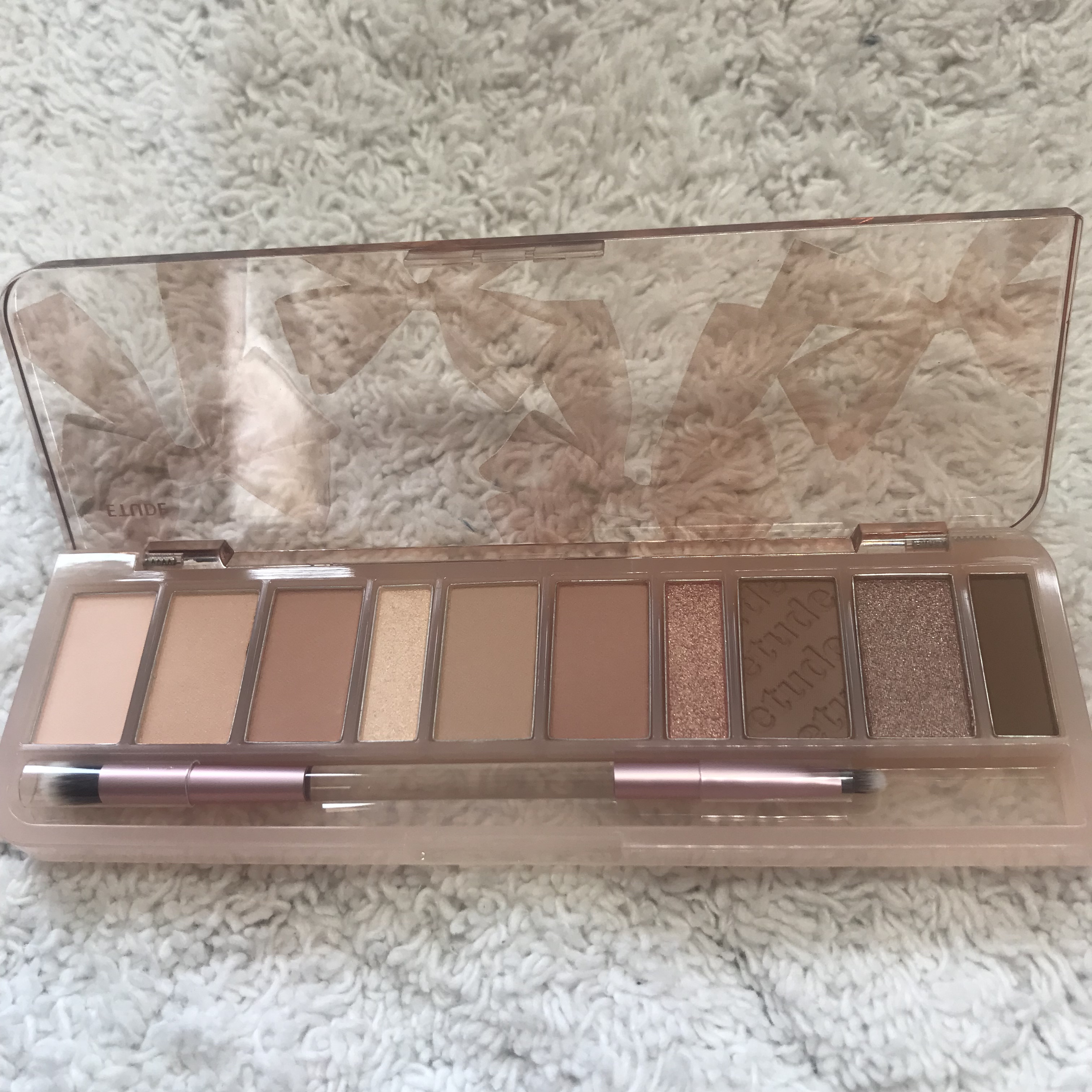 プレイカラー アイシャドウ/ETUDE/アイシャドウパレットを使ったクチコミ（2枚目）