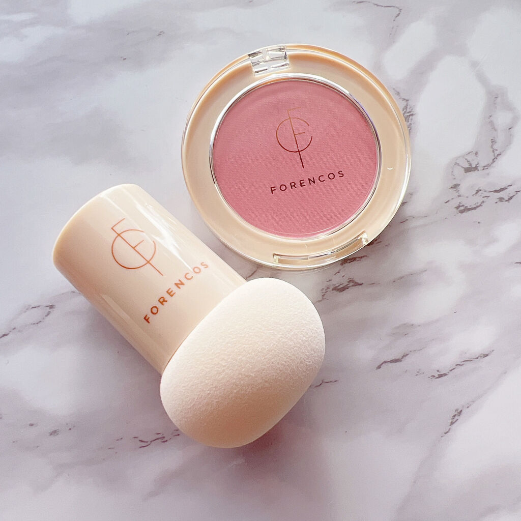 ピュアブラッシャー パフ付き 05 ウィンター/フォレンコス/パウダーチークを使ったクチコミ（3枚目）