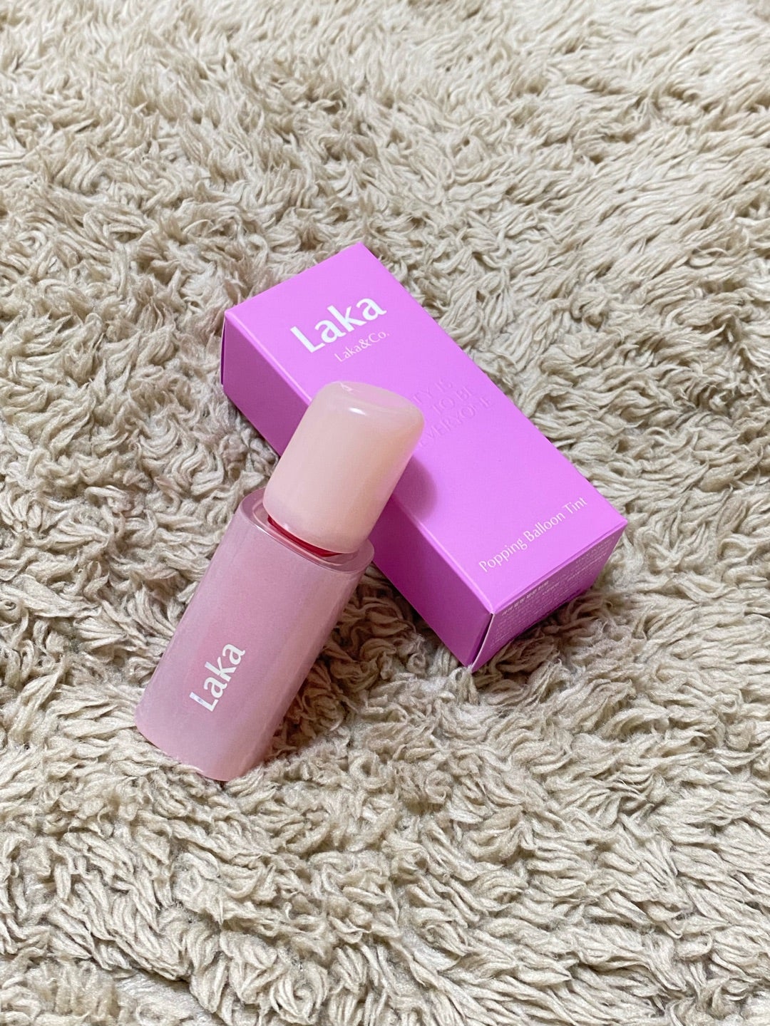 ポッピングバルーンティント/Laka/リップティントを使ったクチコミ（1枚目）