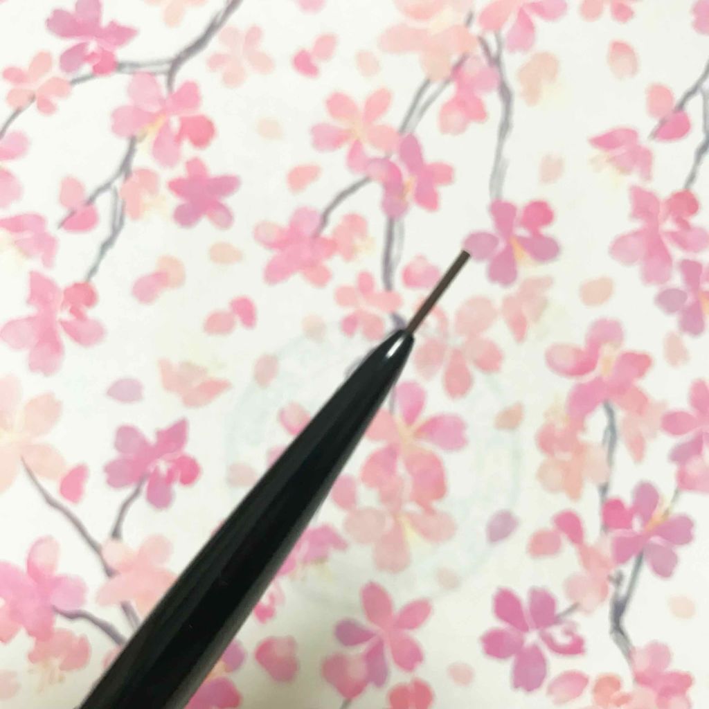 超細芯アイブロウ/CEZANNE/アイブロウペンシルを使ったクチコミ(2枚目)