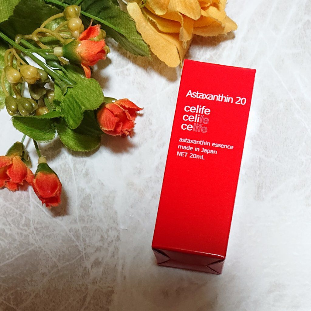 アスタキサンチン配合美容液 アスタキサンチン20/Celife/美容液を使ったクチコミ（1枚目）