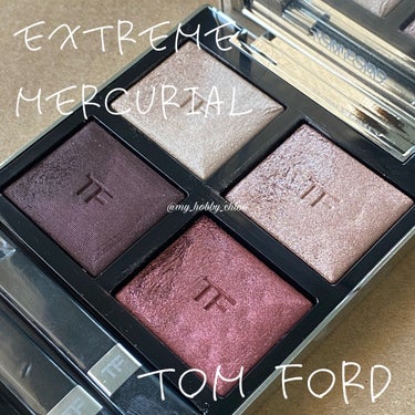 TOM FORD BEAUTY
アイ カラー クォード
エクストリーム 
マーキュリアル

────────────

Tomのクォードの中でも
私のお気に入り✨

マーキュリアルを見ると👀
えっボディ