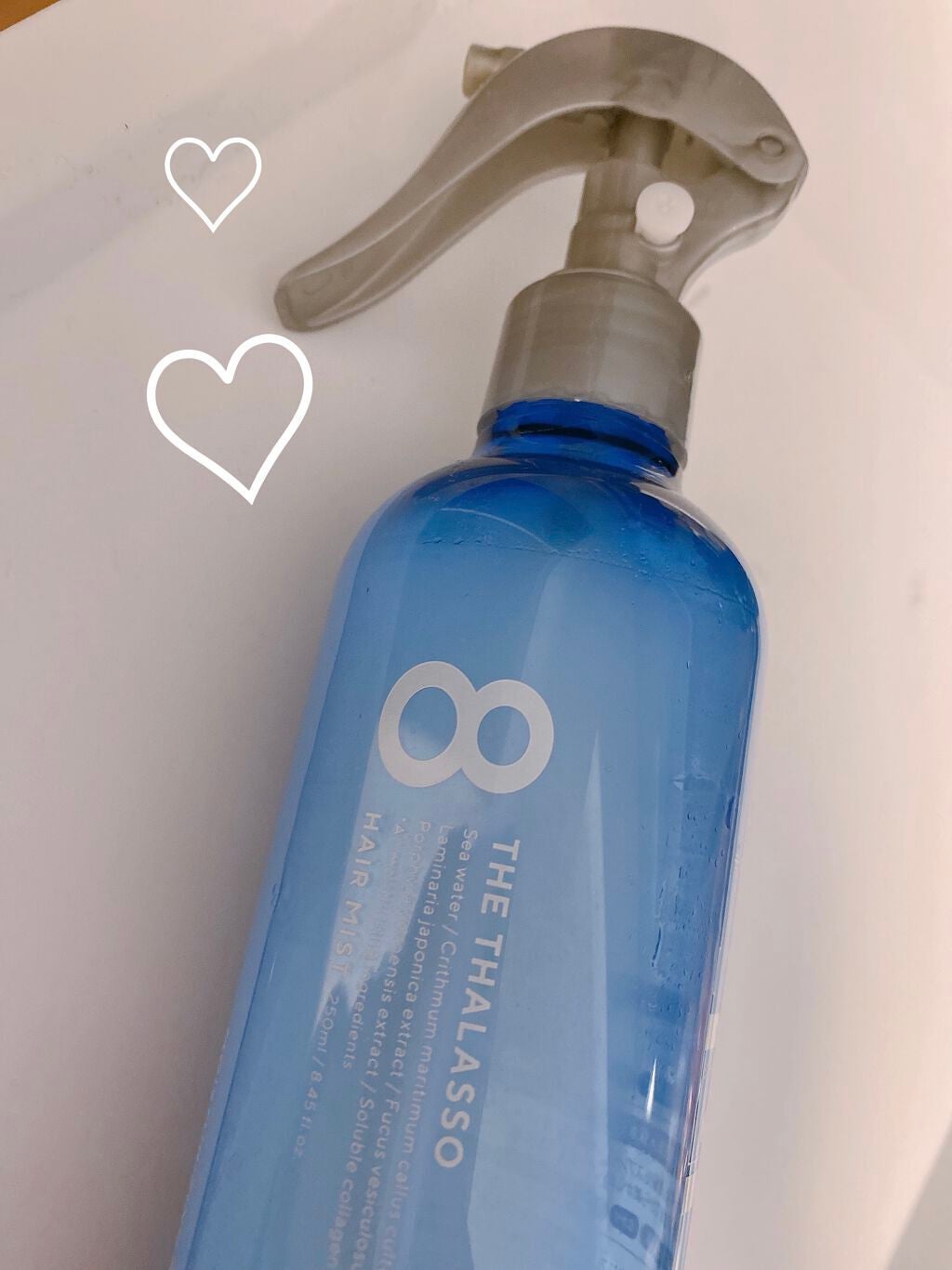 モイスチャーライジング&リペアブースター 導入液ヘアミスト/エイトザタラソ/ヘアミストを使ったクチコミ(1枚目)