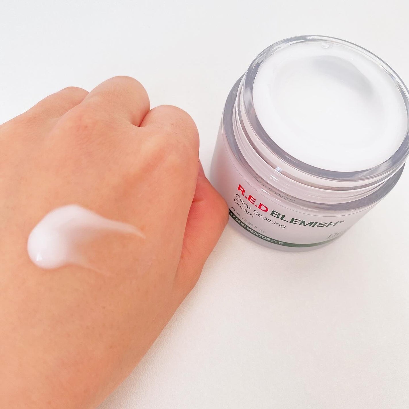 レッドブレミッシュ クリアスージングクリーム/Dr.G/フェイスクリームを使ったクチコミ(3枚目)