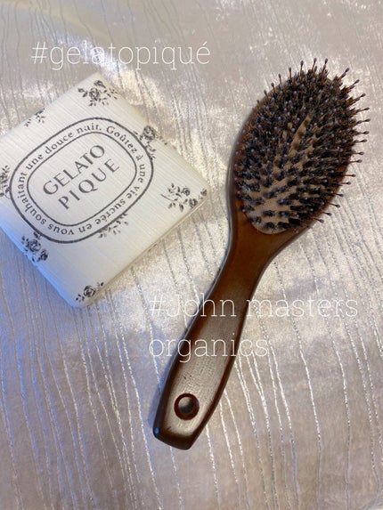 コンボパドルブラシ/john masters organics/ヘアブラシを使ったクチコミ(1枚目)