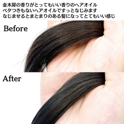 碧 モイストオイル〈金木犀〉/碧(ao)/アウトバストリートメントを使ったクチコミ(5枚目)