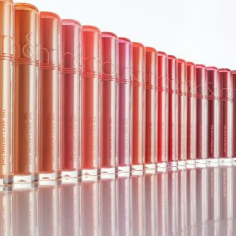 ジューシーラスティングティント/rom&nd/リップティントを使ったクチコミ（2枚目）