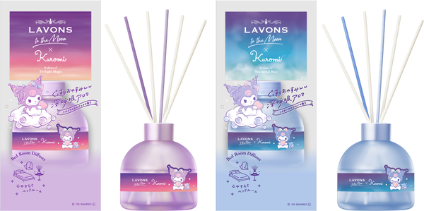 本体:110mL / 1,430円 (左)トワイライトマジックの香り (右)ノクターナルブルーの香り