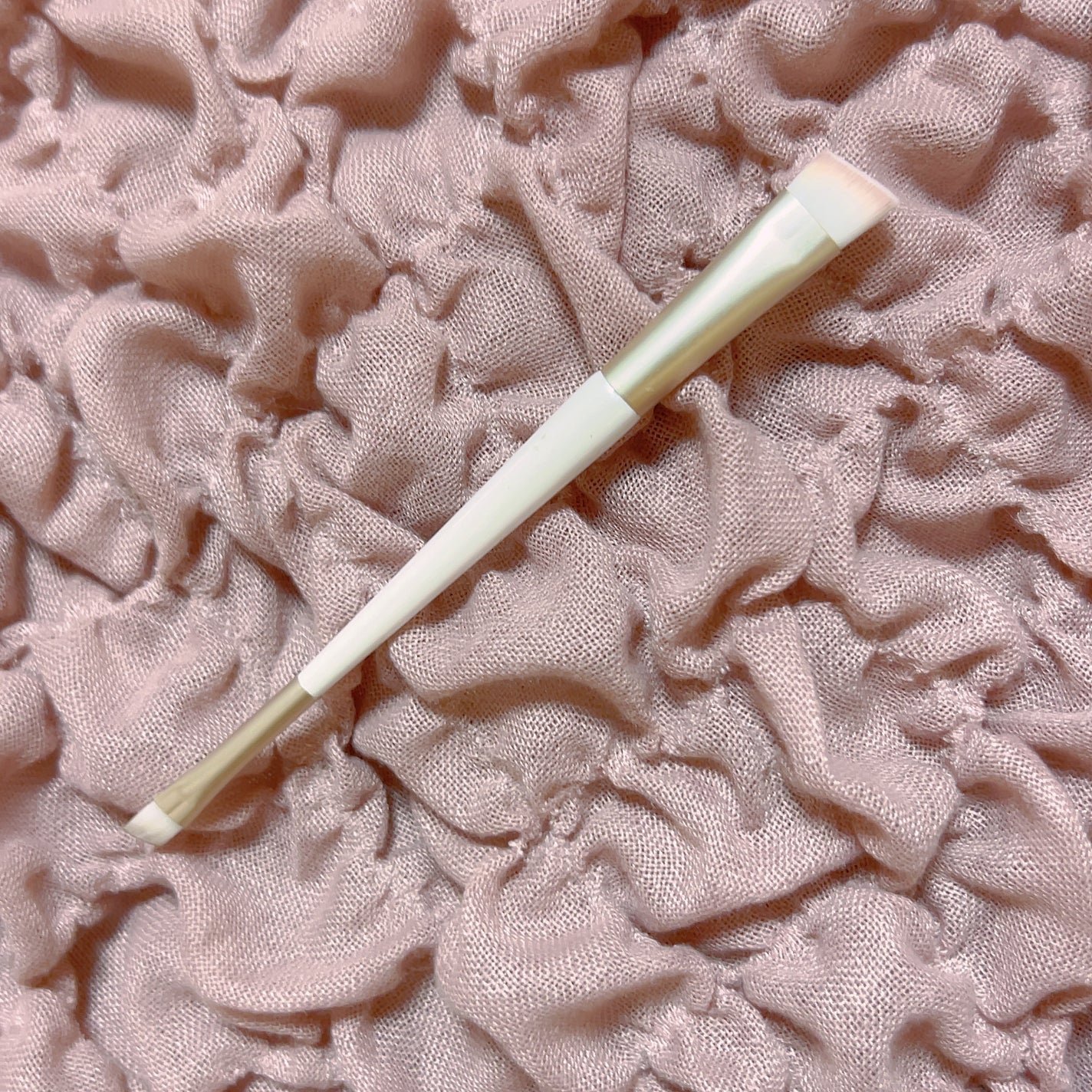 ごくふわっ アイブロウブラシ 2way/DAISO/メイクブラシを使ったクチコミ(1枚目)