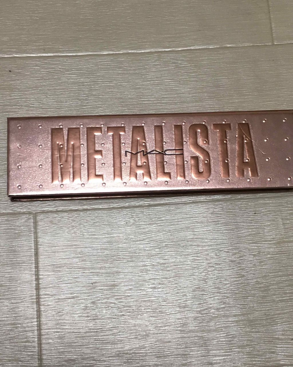 メタリスタ/M・A・C/アイシャドウパレットを使ったクチコミ(1枚目)