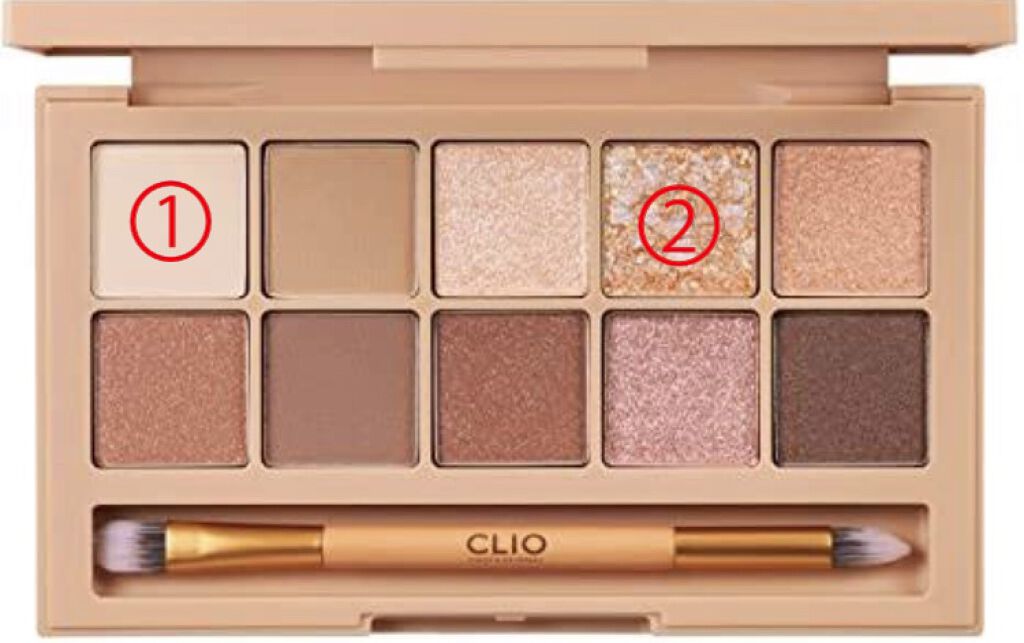 プロ アイ パレット/CLIO/アイシャドウパレットを使ったクチコミ（1枚目）