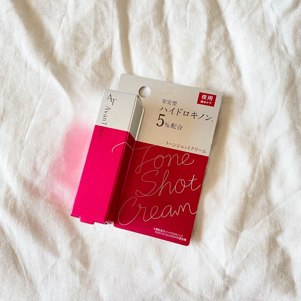 トーンショットクリーム/アバンタイム/フェイスクリームを使ったクチコミ(1枚目)