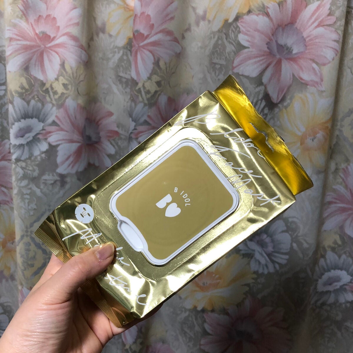 ルーティンマスク(メイクルーティン)/b idol/シートマスク・パックを使ったクチコミ(1枚目)