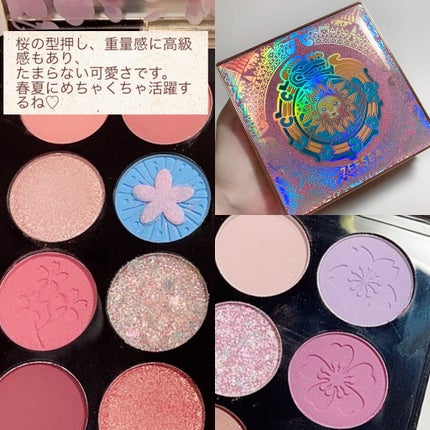 イメージ「マヤ」 アイシャドウパレット/ZEESEA/アイシャドウパレットを使ったクチコミ(10枚目)
