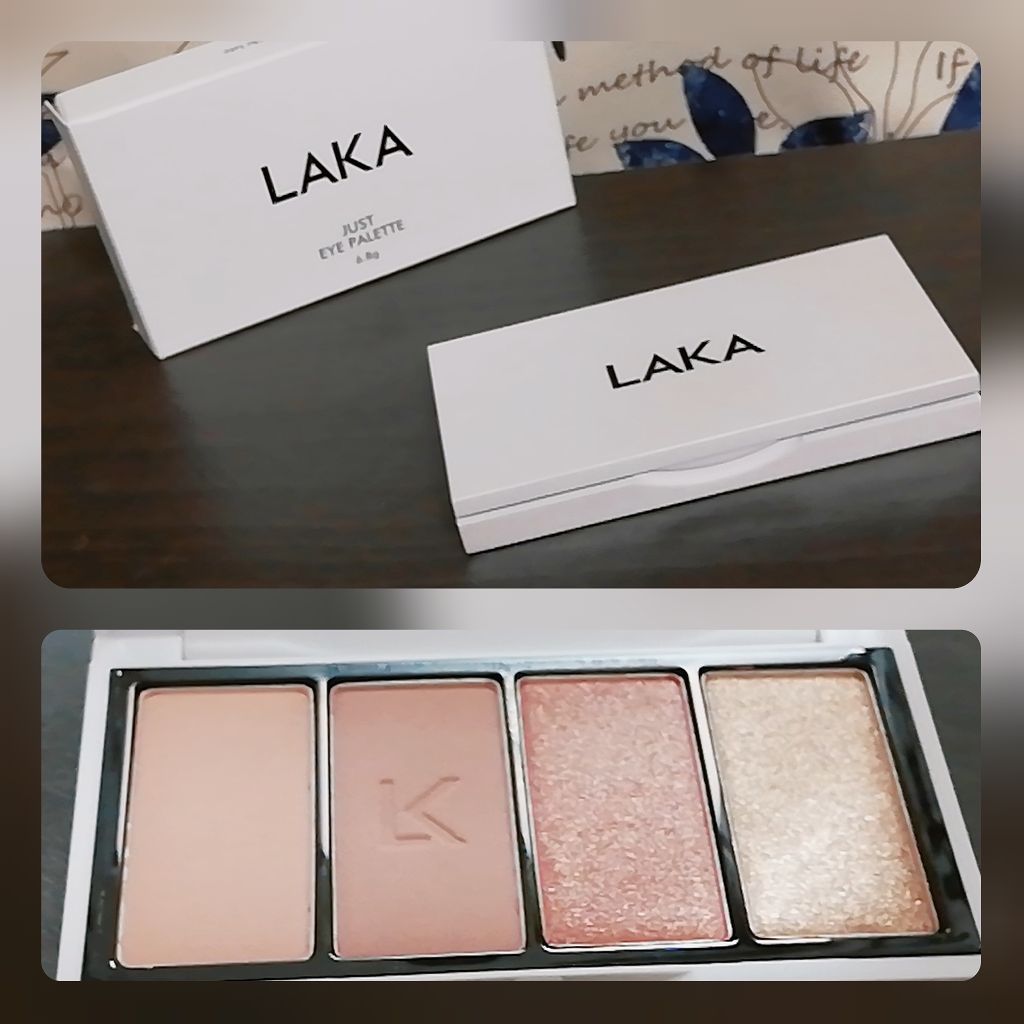 ジャストアイパレット/Laka/アイシャドウパレットを使ったクチコミ（1枚目）