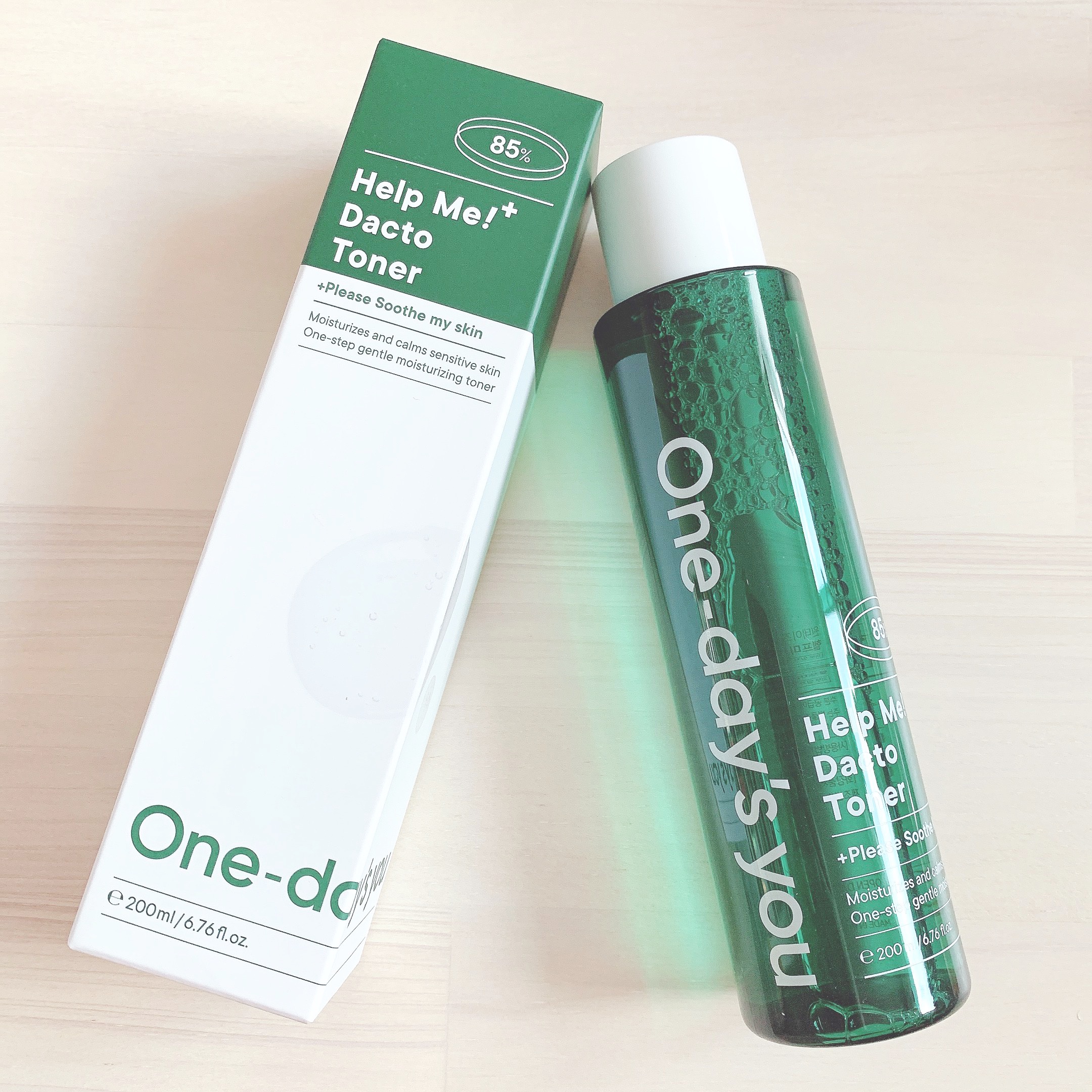 ヘルプミー！ダクトトナー/One-day's you/化粧水を使ったクチコミ（1枚目）