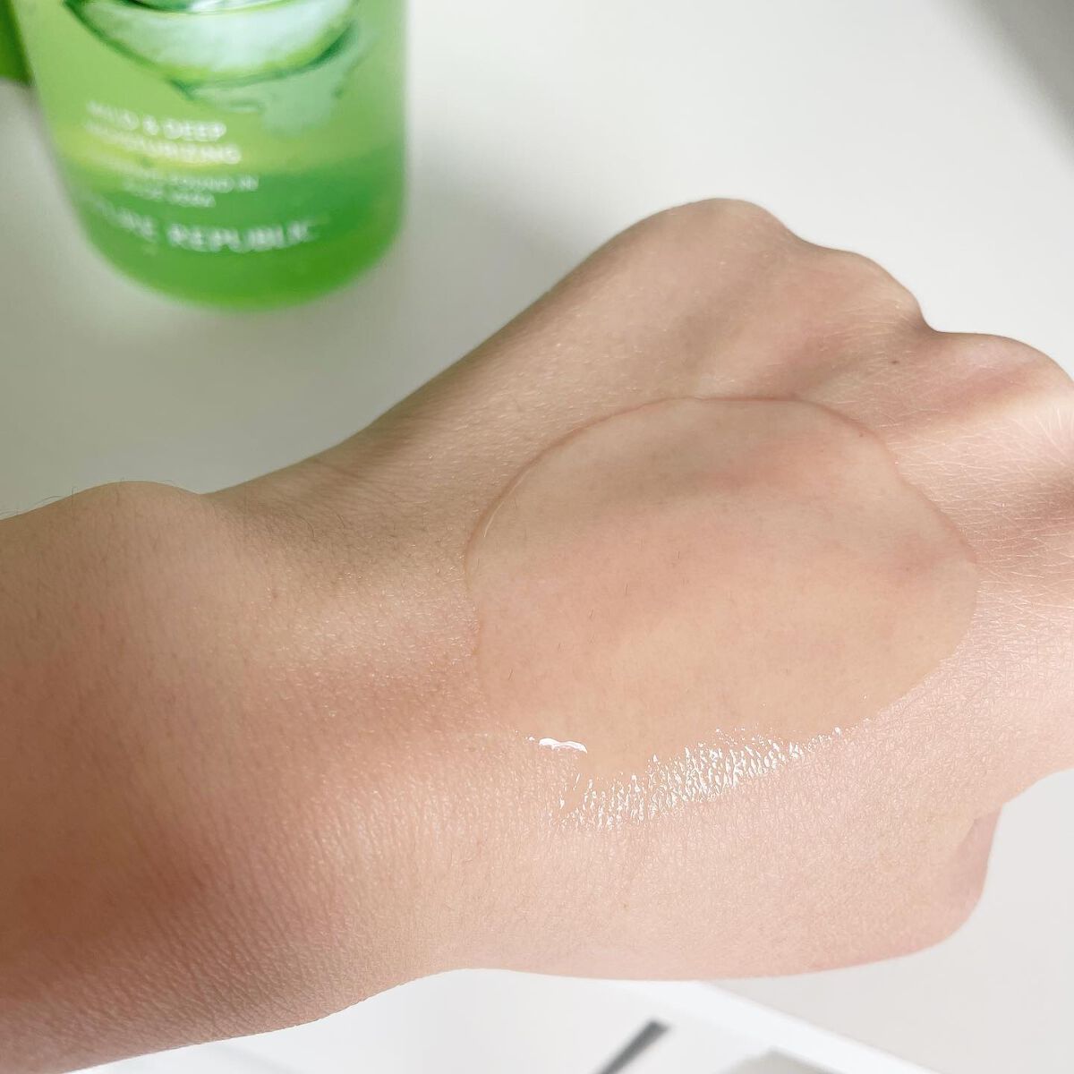マイルド&モイスチャー アロエビッグトナー/ネイチャーリパブリック/化粧水を使ったクチコミ(4枚目)