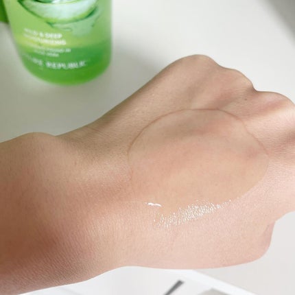 マイルド&モイスチャー アロエビッグトナー/ネイチャーリパブリック/化粧水を使ったクチコミ(4枚目)