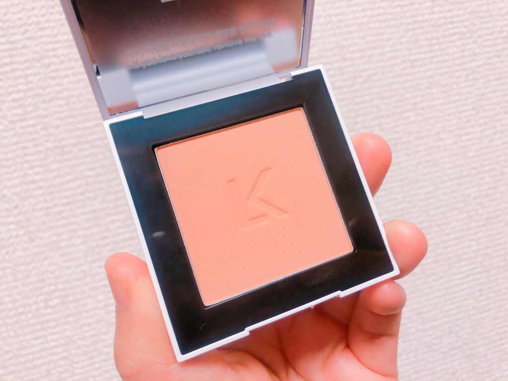 ジャストチーク/Laka/パウダーチークを使ったクチコミ（1枚目）