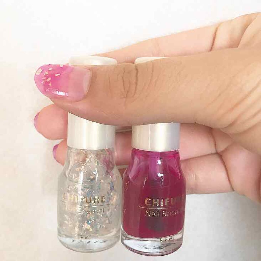 ネイル エナメル/ちふれ/マニキュアを使ったクチコミ(2枚目)