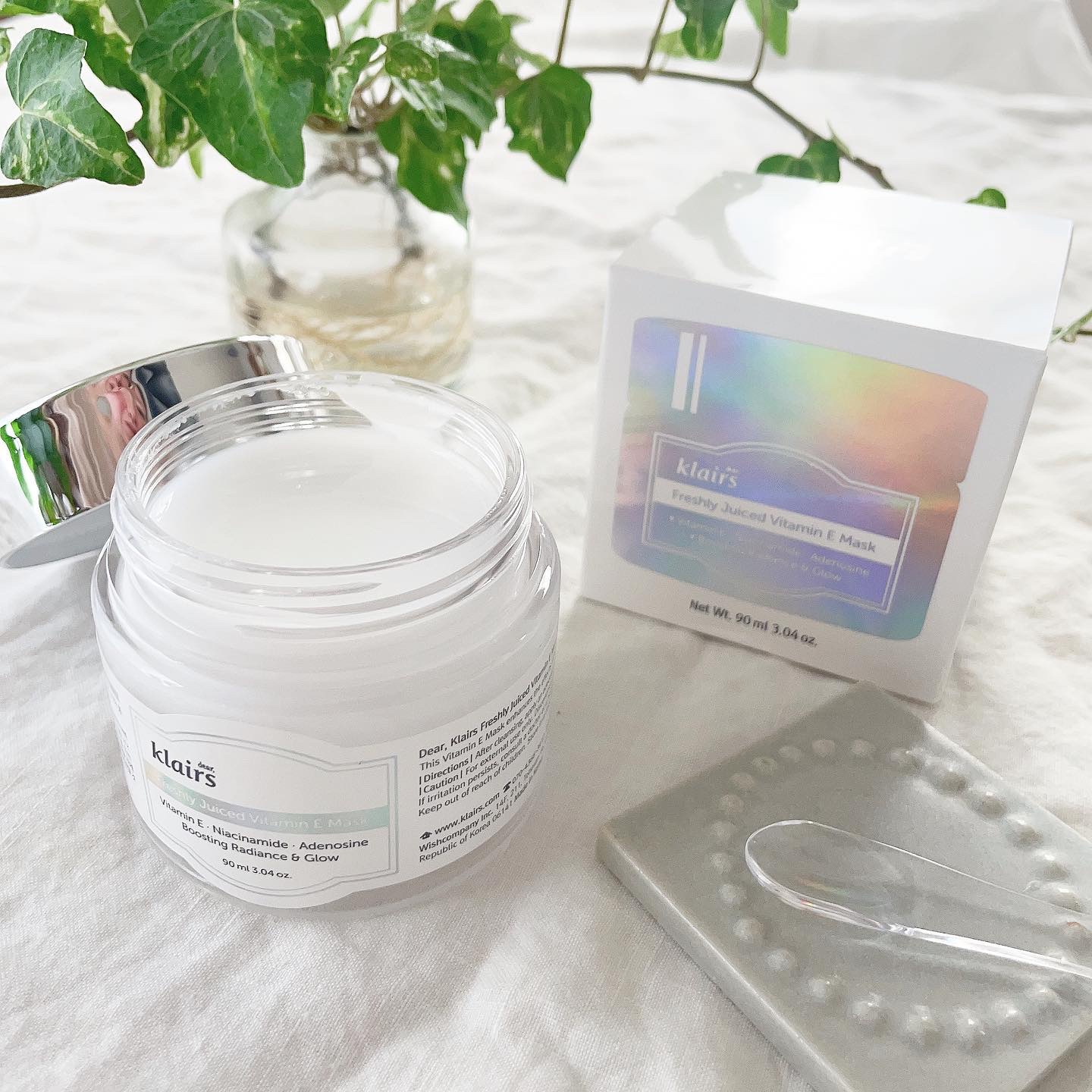 ミッドナイトブルーカーミングクリーム/Klairs/フェイスクリームを使ったクチコミ（1枚目）