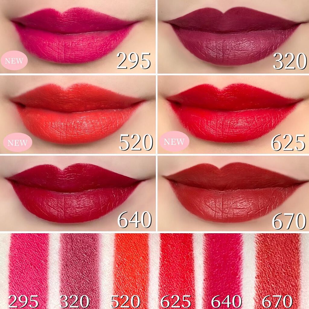 新色レビュー】ザ・オンリーワン ラスティングマットカラー リップ