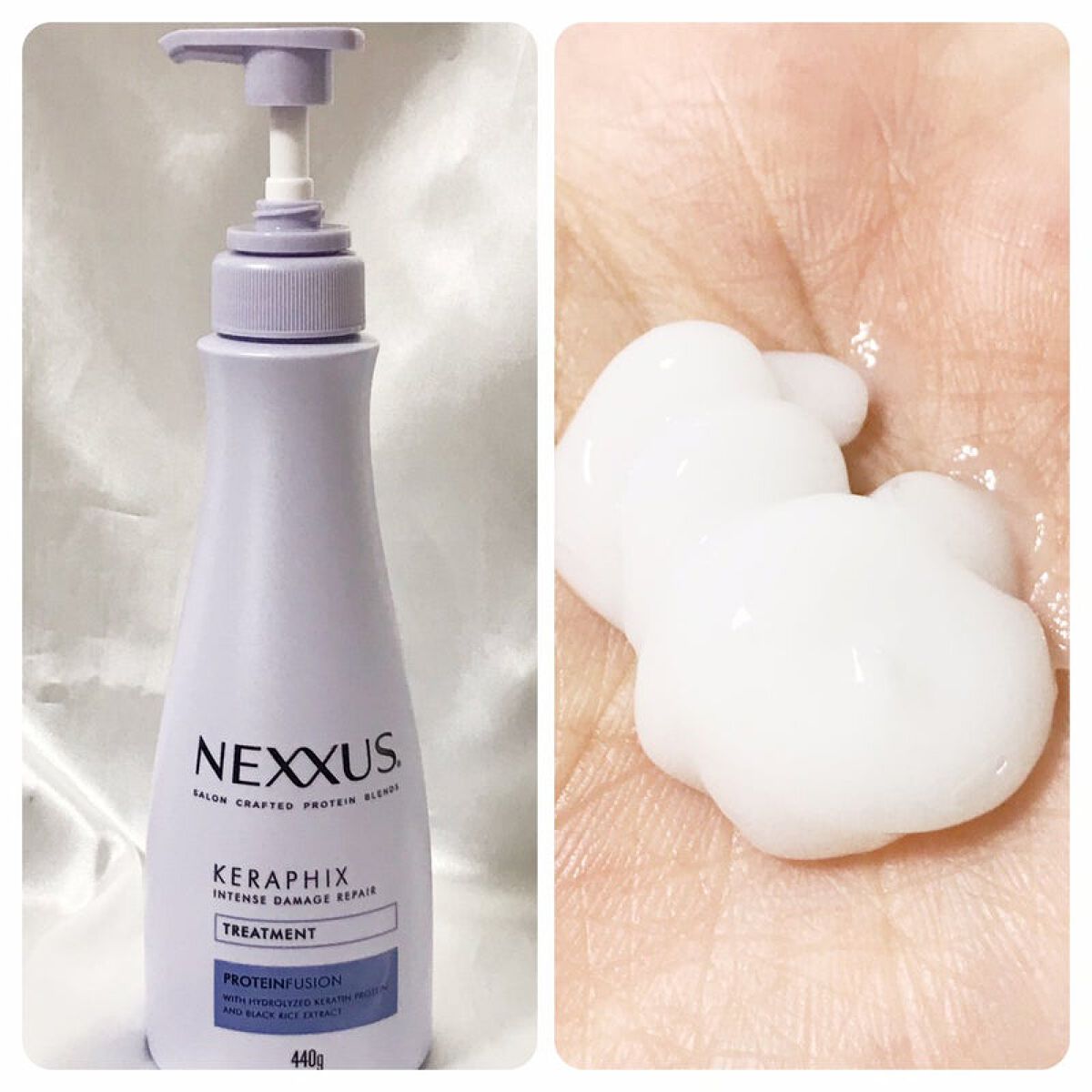 ネクサス インテンスダメージリペア 洗い流さないトリートメントオイル/NEXXUS(ネクサス)/ヘアオイルを使ったクチコミ（3枚目）