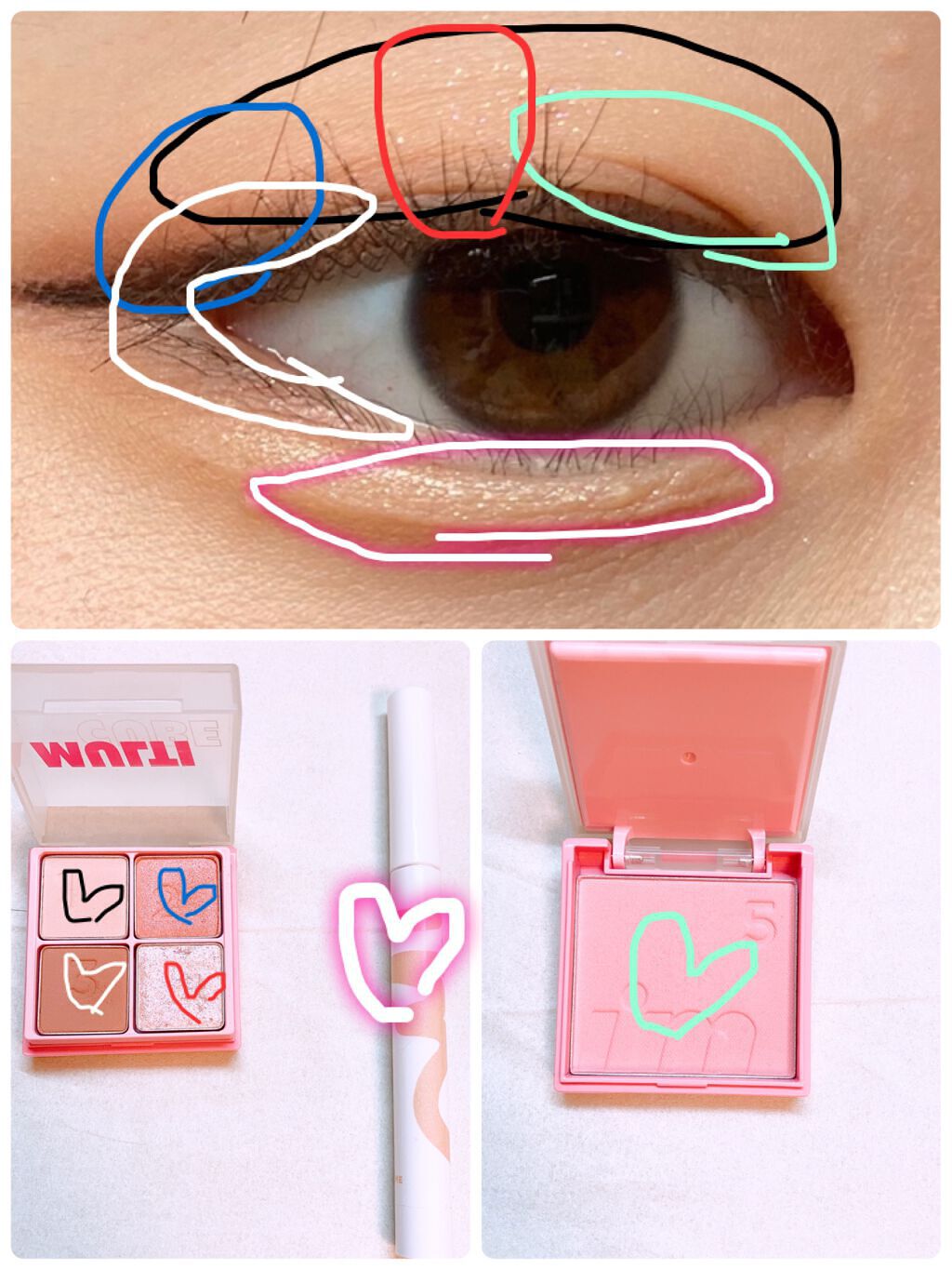 マルチキューブ/i’m meme/マルチパレットを使ったクチコミ(4枚目)