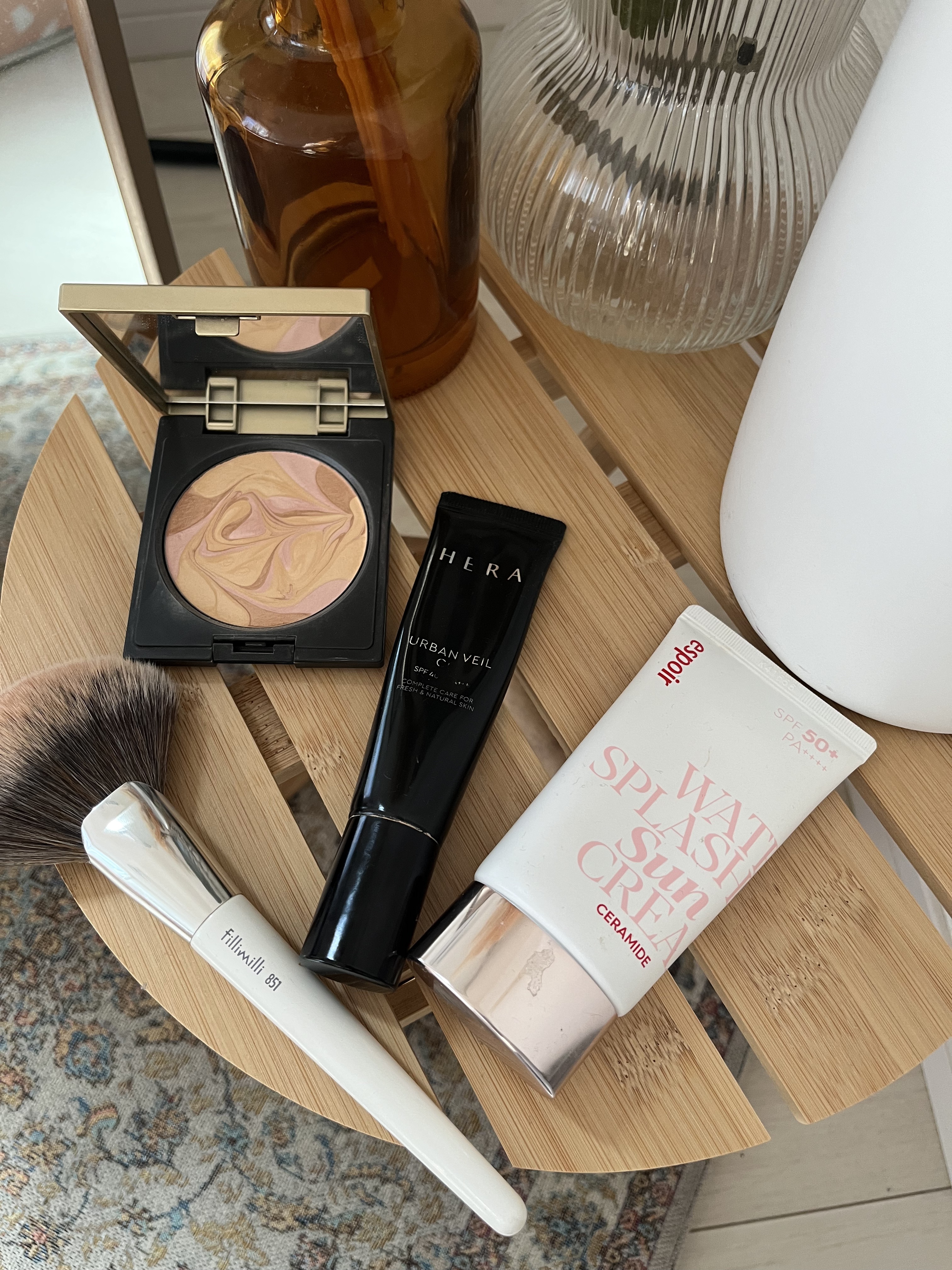 カムフィー プレストパウダー EX02 ヘルシーグロウ/Celvoke/プレストパウダーを使ったクチコミ（1枚目）