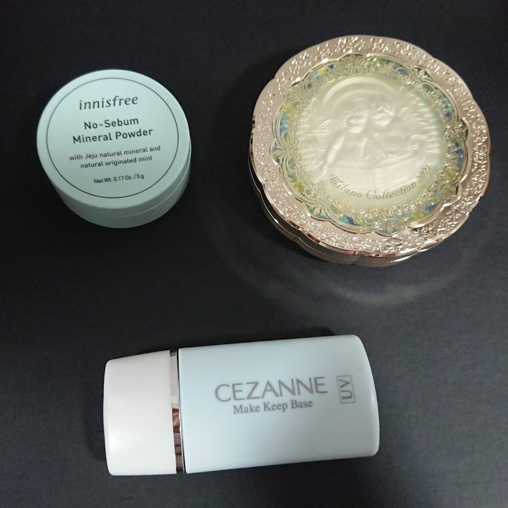 ノーセバム　ミネラルパウダー　N/innisfree/ルースパウダーを使ったクチコミ（2枚目）