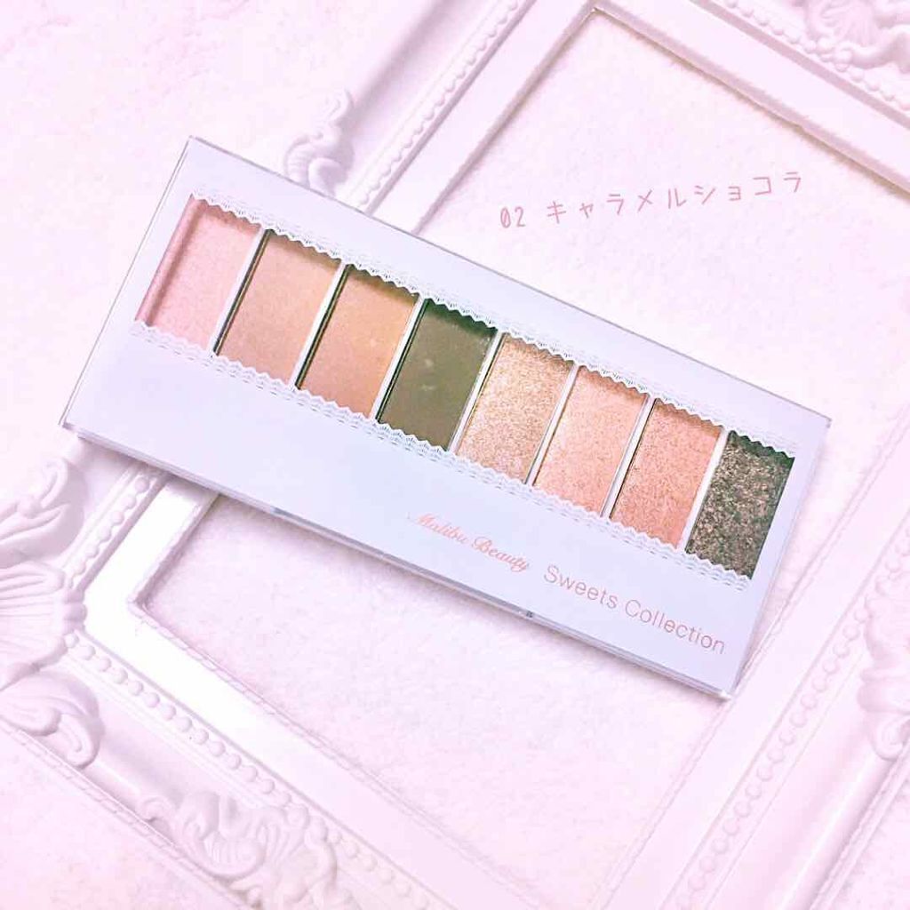 スイーツコレクション/マリブビューティー/アイシャドウパレットを使ったクチコミ(1枚目)