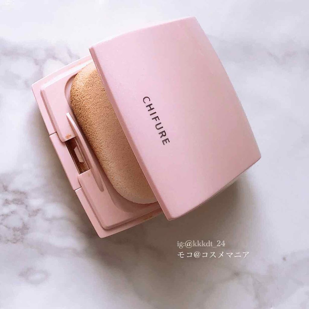 モイスチャー パウダー ファンデーション(スポンジ入り)/ちふれ/パウダーファンデーションを使ったクチコミ(1枚目)