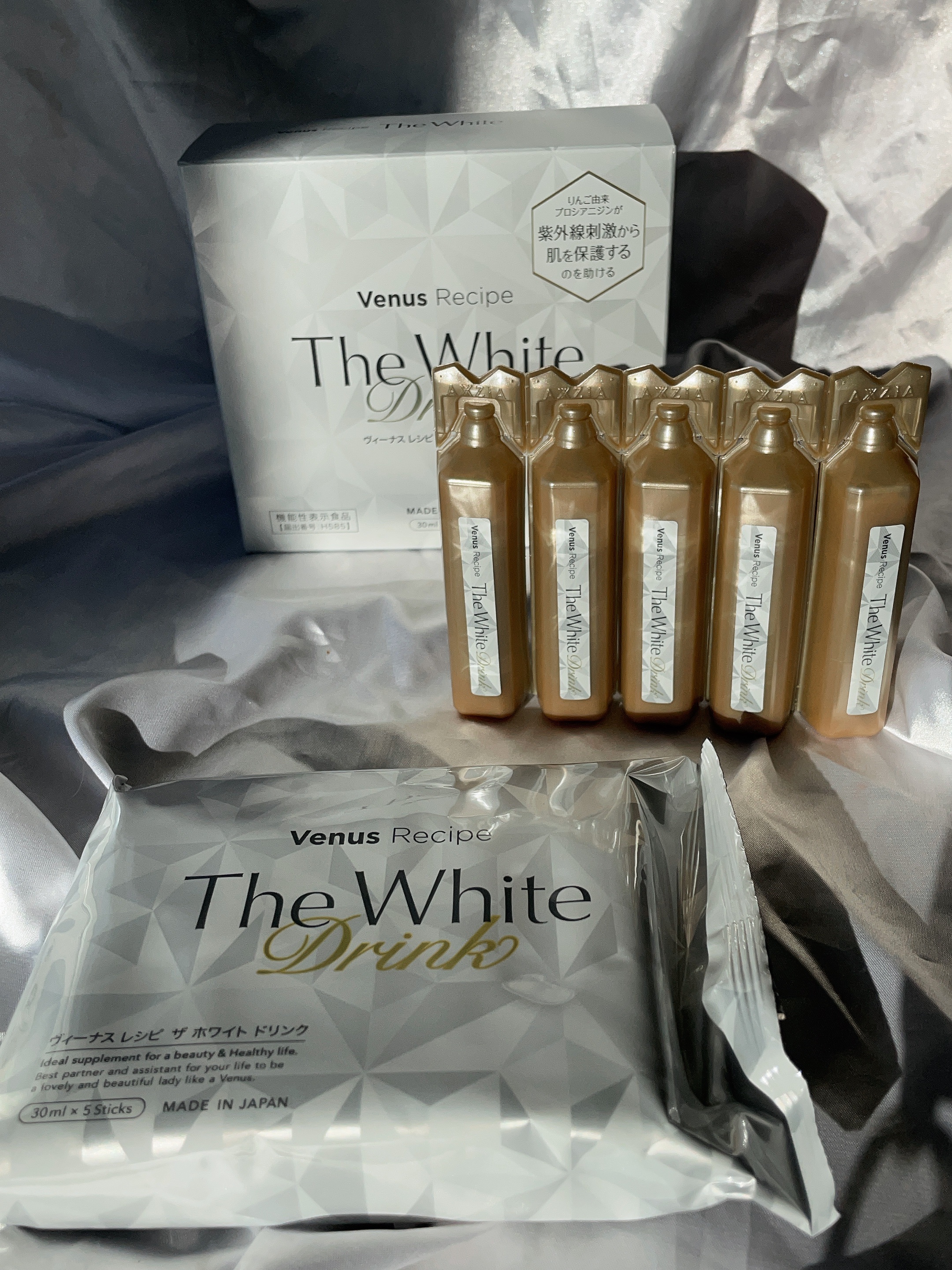 ヴィーナスレシピ ザ ホワイト ドリンク /AXXZIA/美容ドリンクを使ったクチコミ（2枚目）