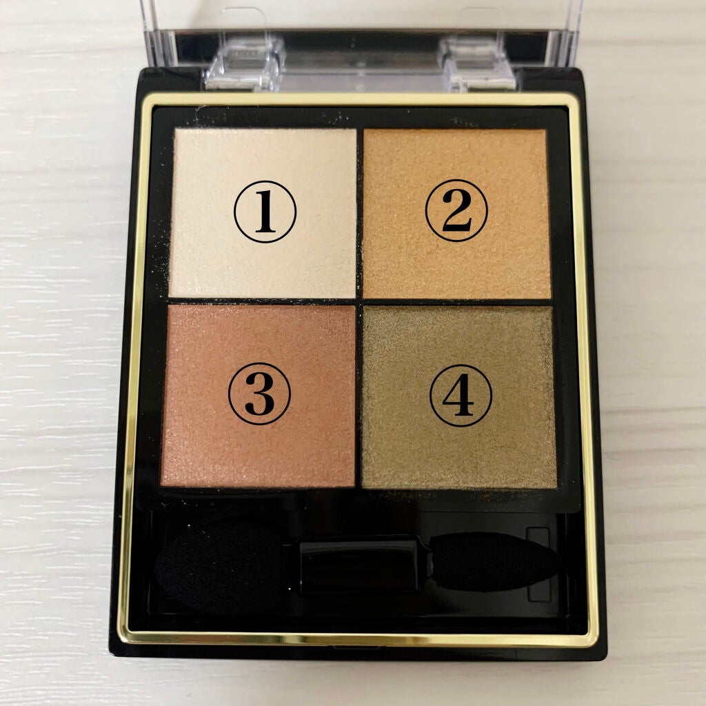 リアルクローズシャドウ/excel/アイシャドウパレットを使ったクチコミ(2枚目)