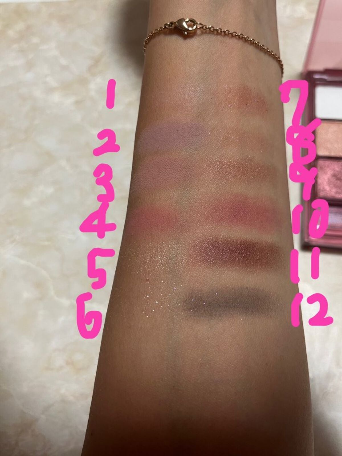 グラムチェンジマルチパレット/A.BLACK/マルチパレットを使ったクチコミ(3枚目)