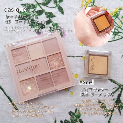 シャドウパレット/dasique/アイシャドウパレットを使ったクチコミ(2枚目)