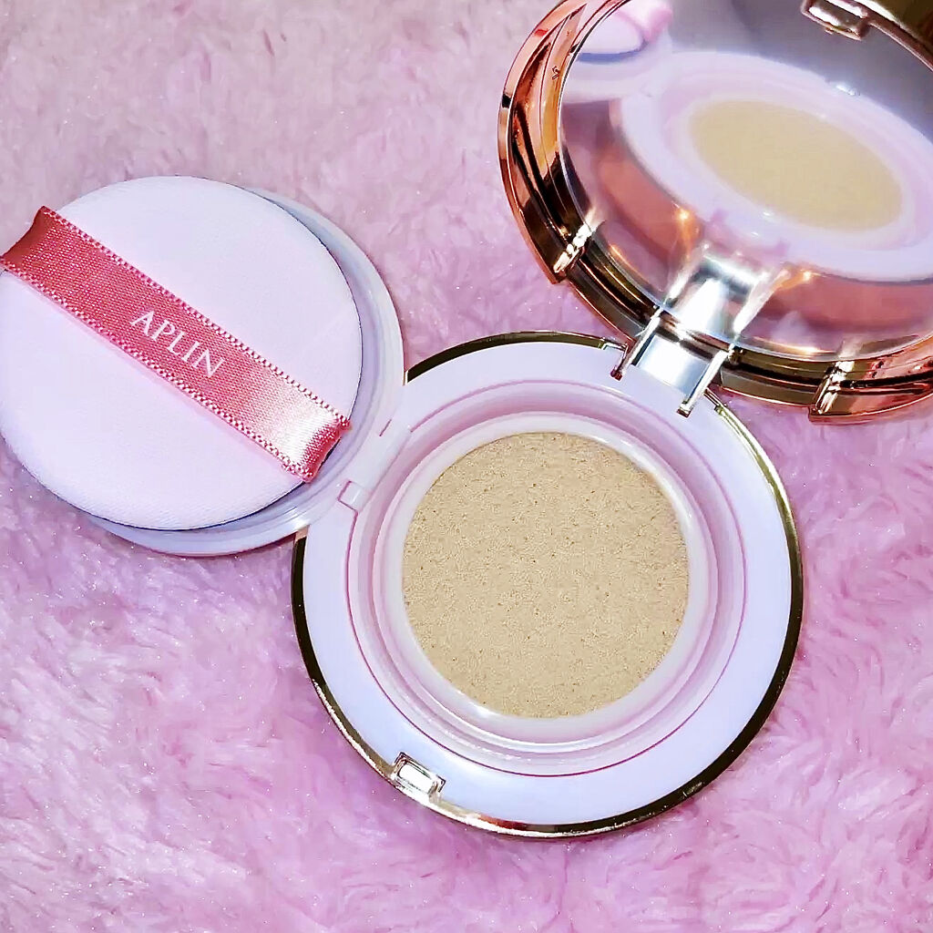 ピンクティーツリーカバークッション/APLIN/クッションファンデーションを使ったクチコミ（3枚目）