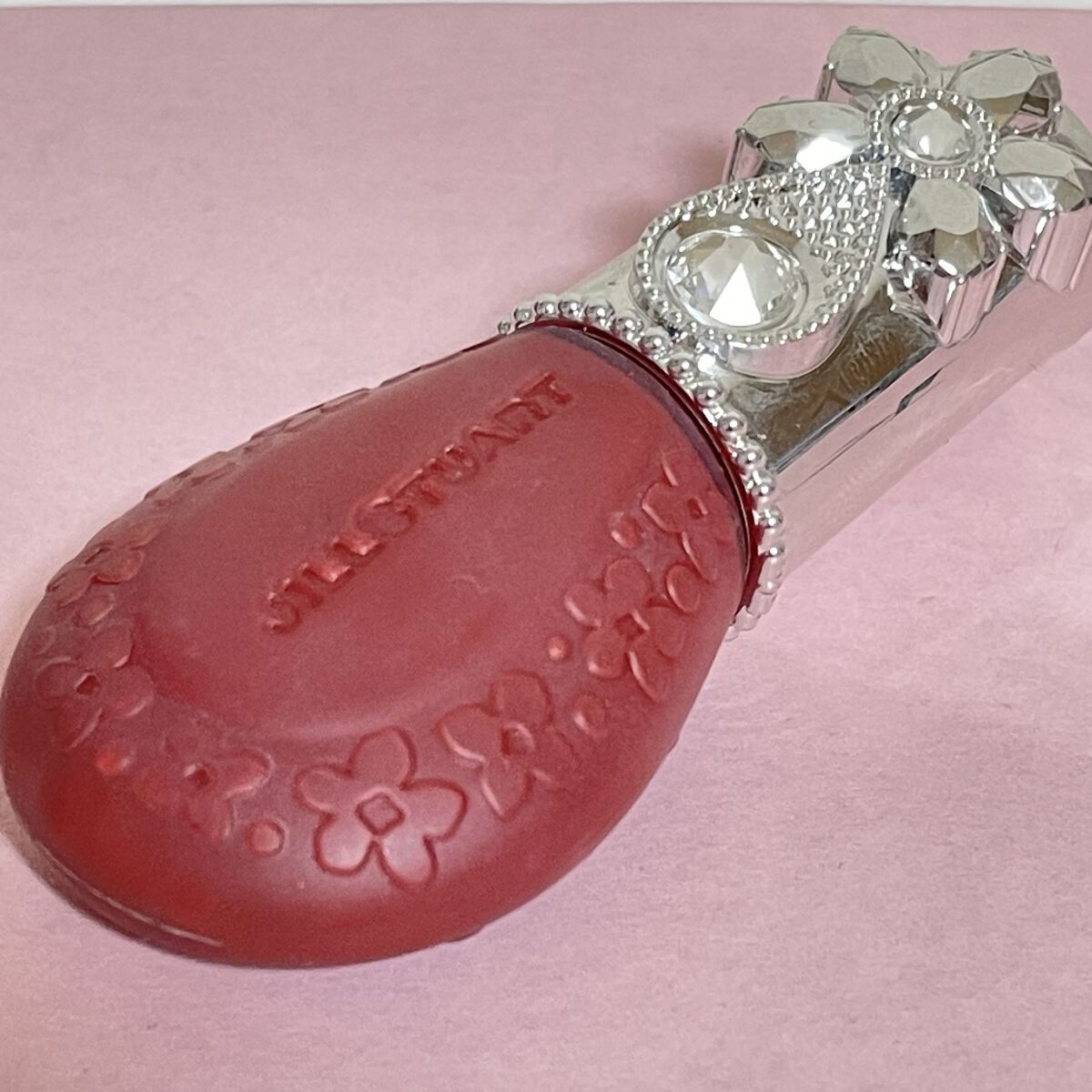 ジルスチュアート ブルームドロップ リップ＆チーク シフォン 05 bare heart/JILL STUART/リキッドチークを使ったクチコミ（1枚目）